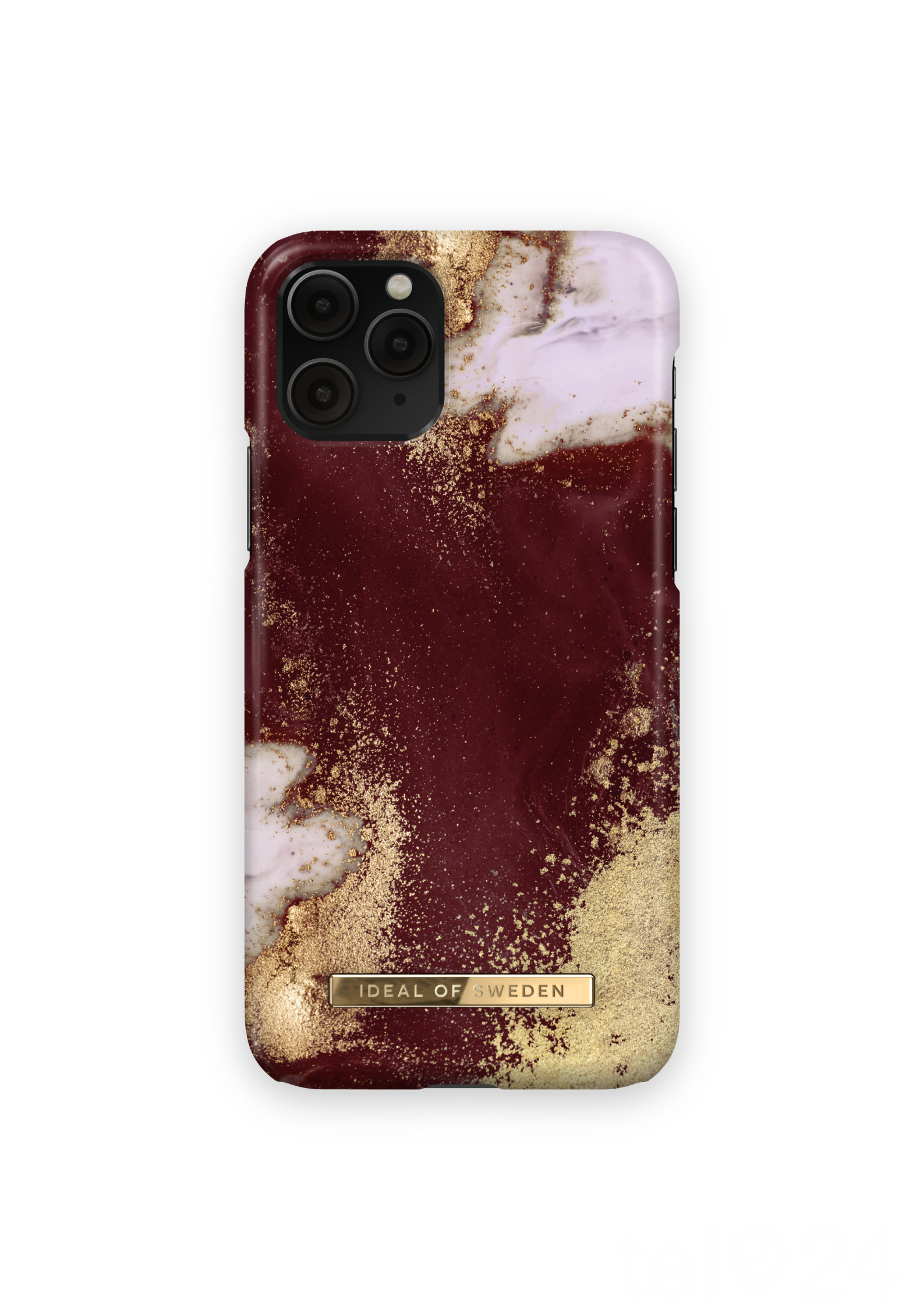 iDeal Of Sweden iPhone X / iPhone XS / iPhone 11 Pro ümbris Golden Burgundy Marble