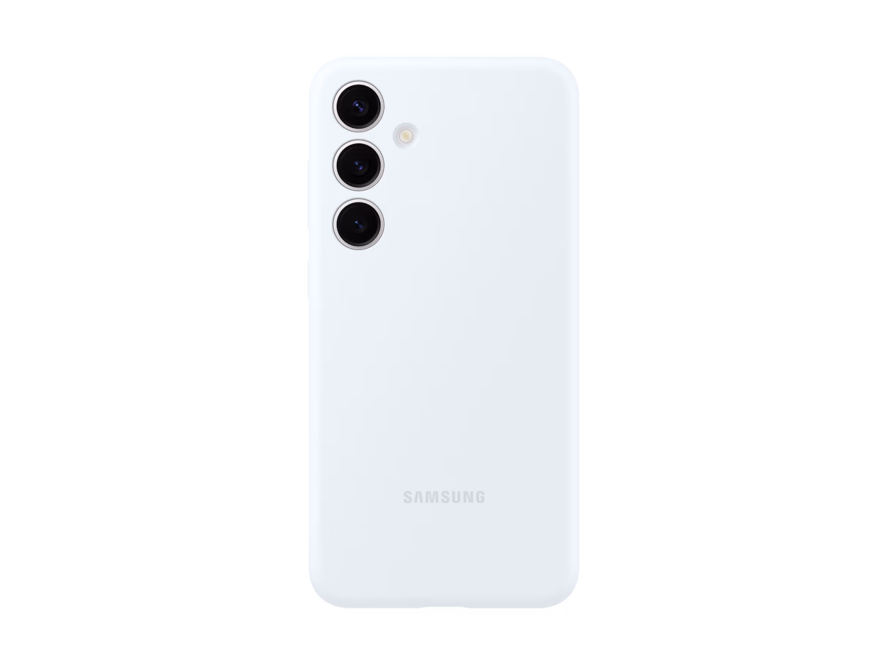 Galaxy S24 Plus Silicone Case White Ümbris