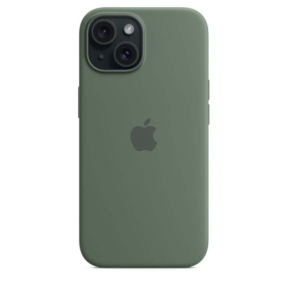 Apple iPhone 15 Silicone case Cypress Originaal Ümbris