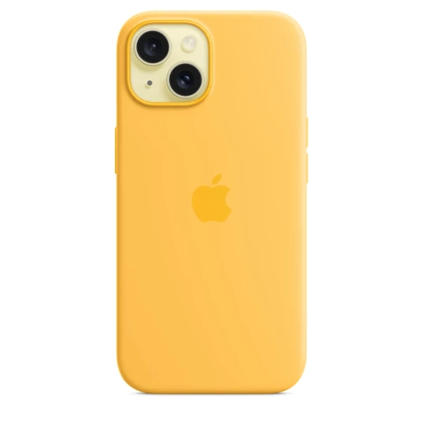 iPhone 15 Plus Silicone Case Sunshine Originaal Ümbris
