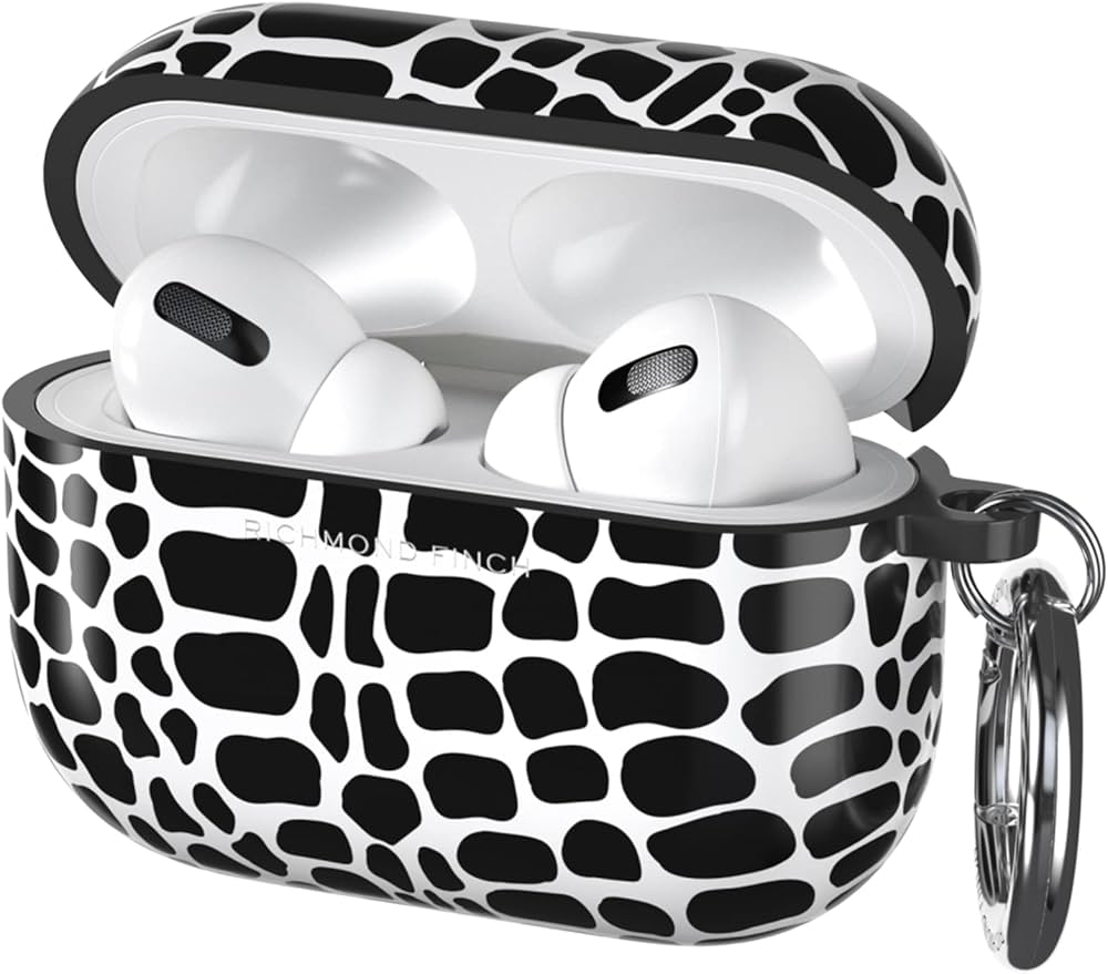 Richmond & Finch AirPods Pro Ümbris Black Croc