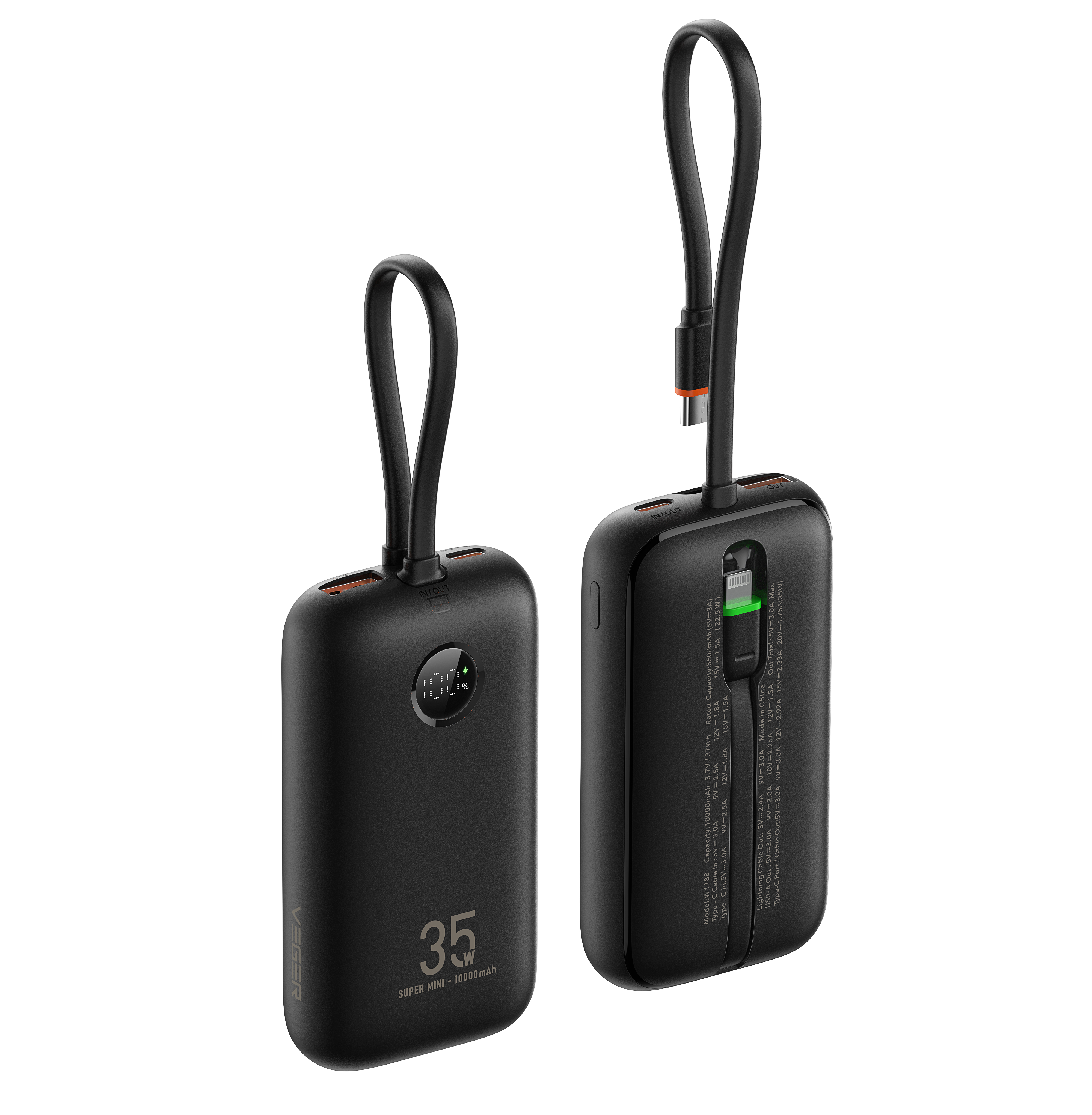 Veger K1 10000mAh akupank