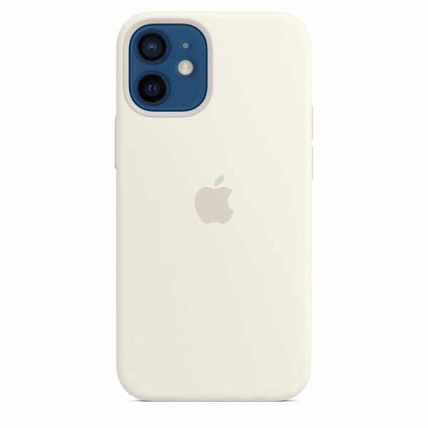 iPhone 12 mini Silicone Case White Originaal Ümbris