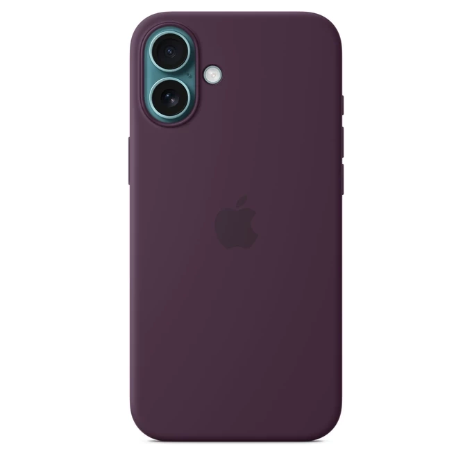 iPhone 16 Plus Silicone Case Plum Originaal Ümbris