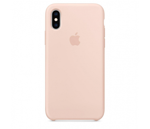 iPhone X/XS Silicone Case Pink Sand Originaal Ümbris