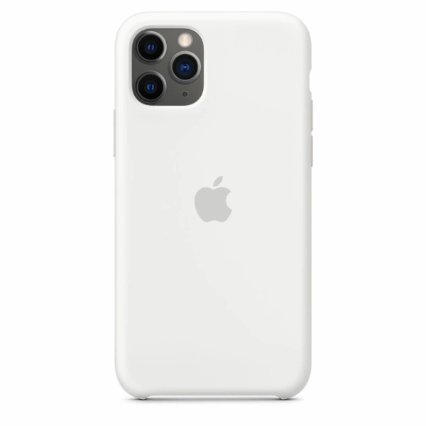 iPhone 11 Pro Silicone Case White Originaal Ümbris