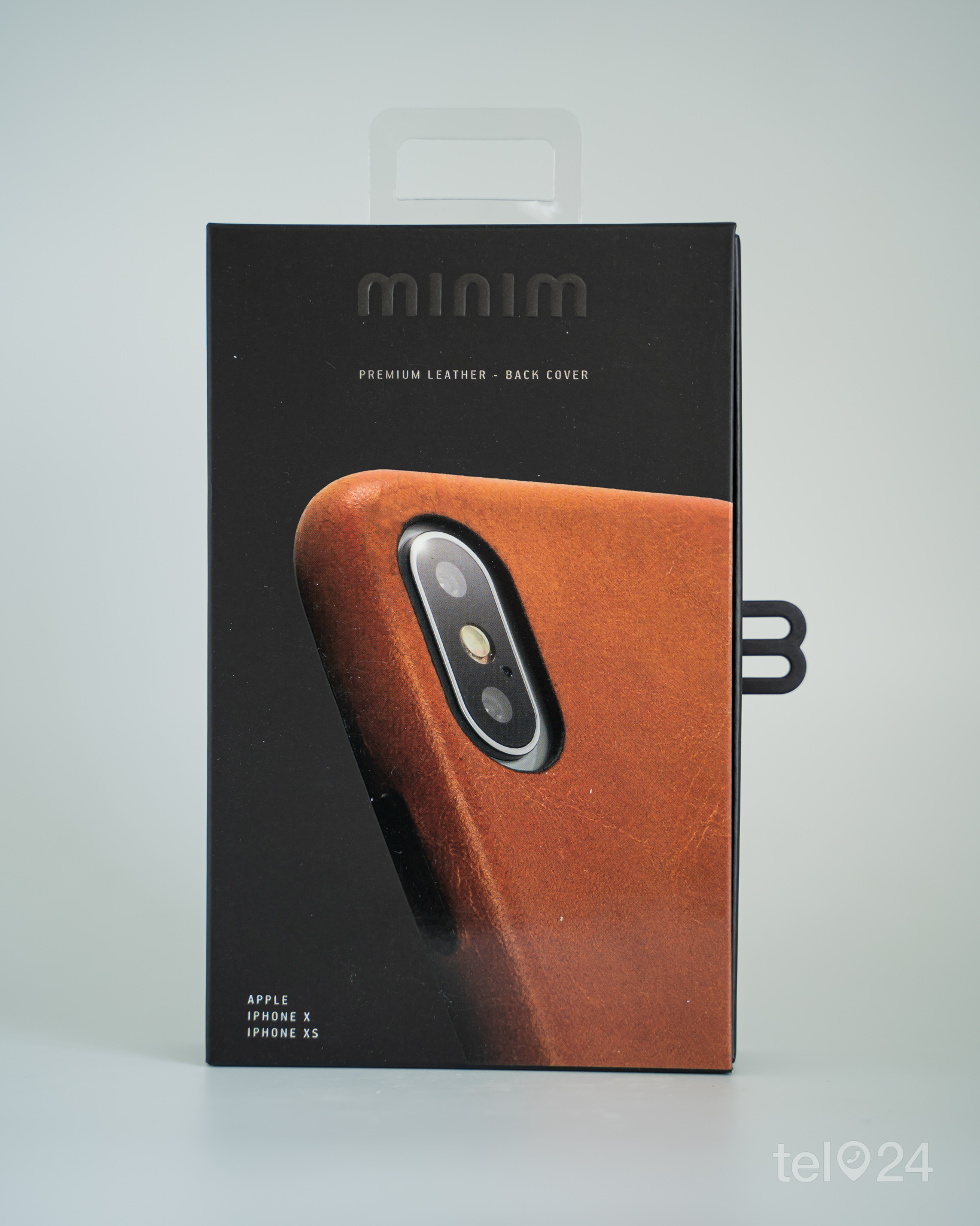 Minim kaitseümbris nahast iPhone X / iPhone XS