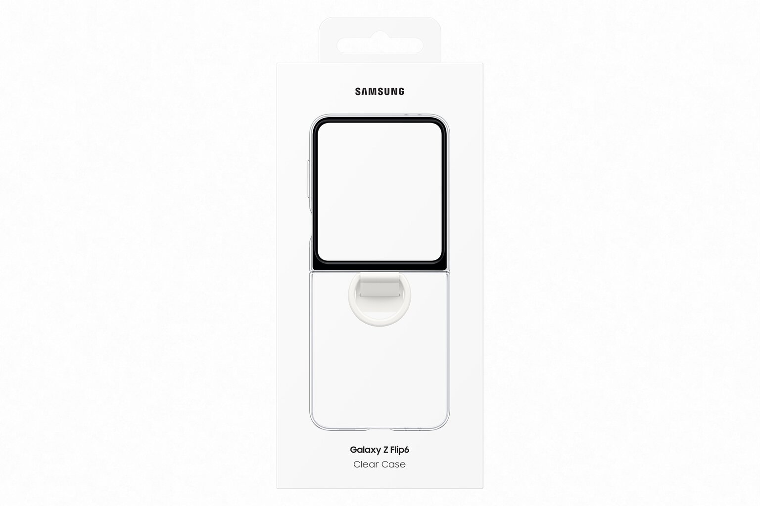 Galaxy Z Flip6 Clear Case Läbipaistev Ümbris