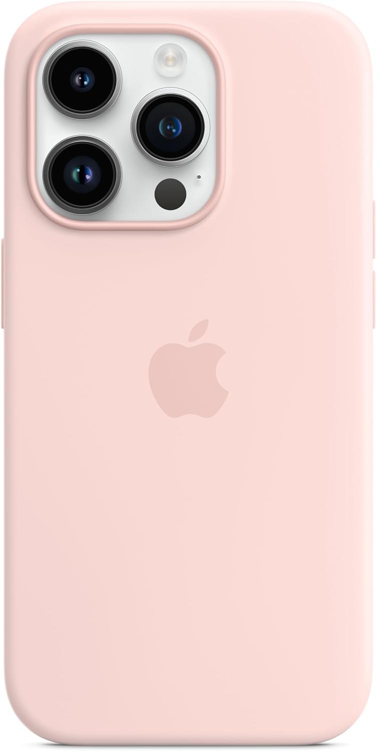 Apple iPhone 14 Pro Silicone Case Chalk Pink Originaal Ümbris