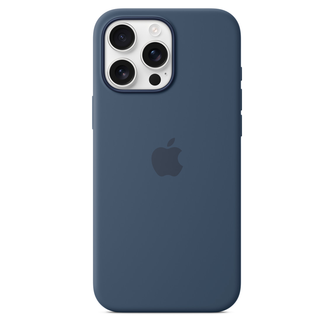16 Pro Max Silicone Case Denim
