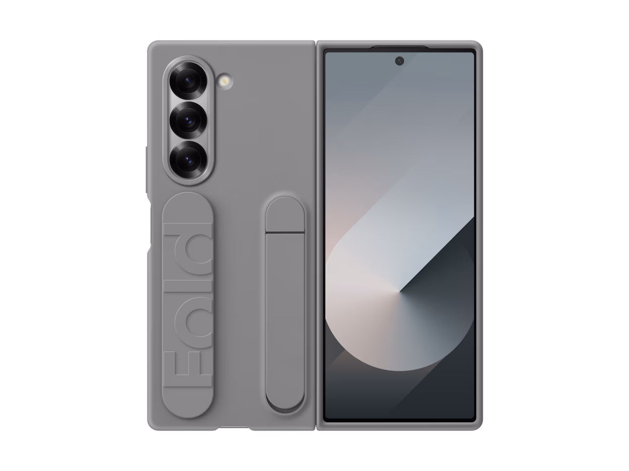 Galaxy Z Fold6 Silicone Case Gray Ümbris