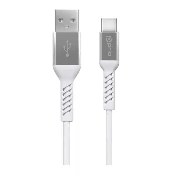 Prio USB-A to Type-C laadimiskaabel 1.2m
