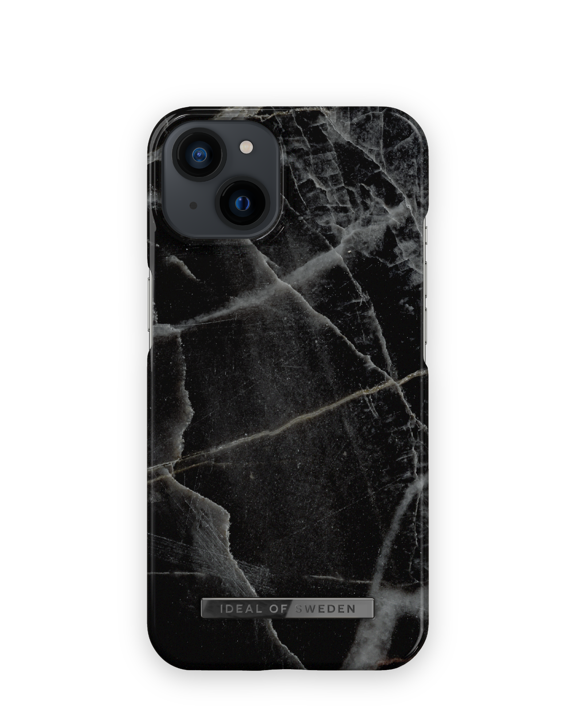 Ideal of Sweden iPhone 13 Black Thunder Marble Ümbris