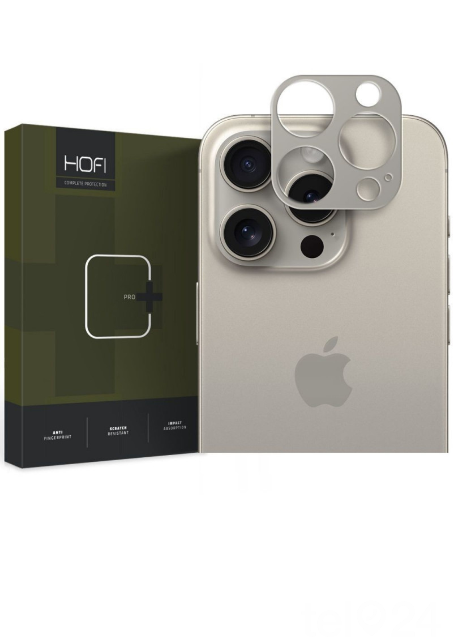 Kaamerakaitse iPhone 15 Pro / iPhone 15 Pro Max Titanium