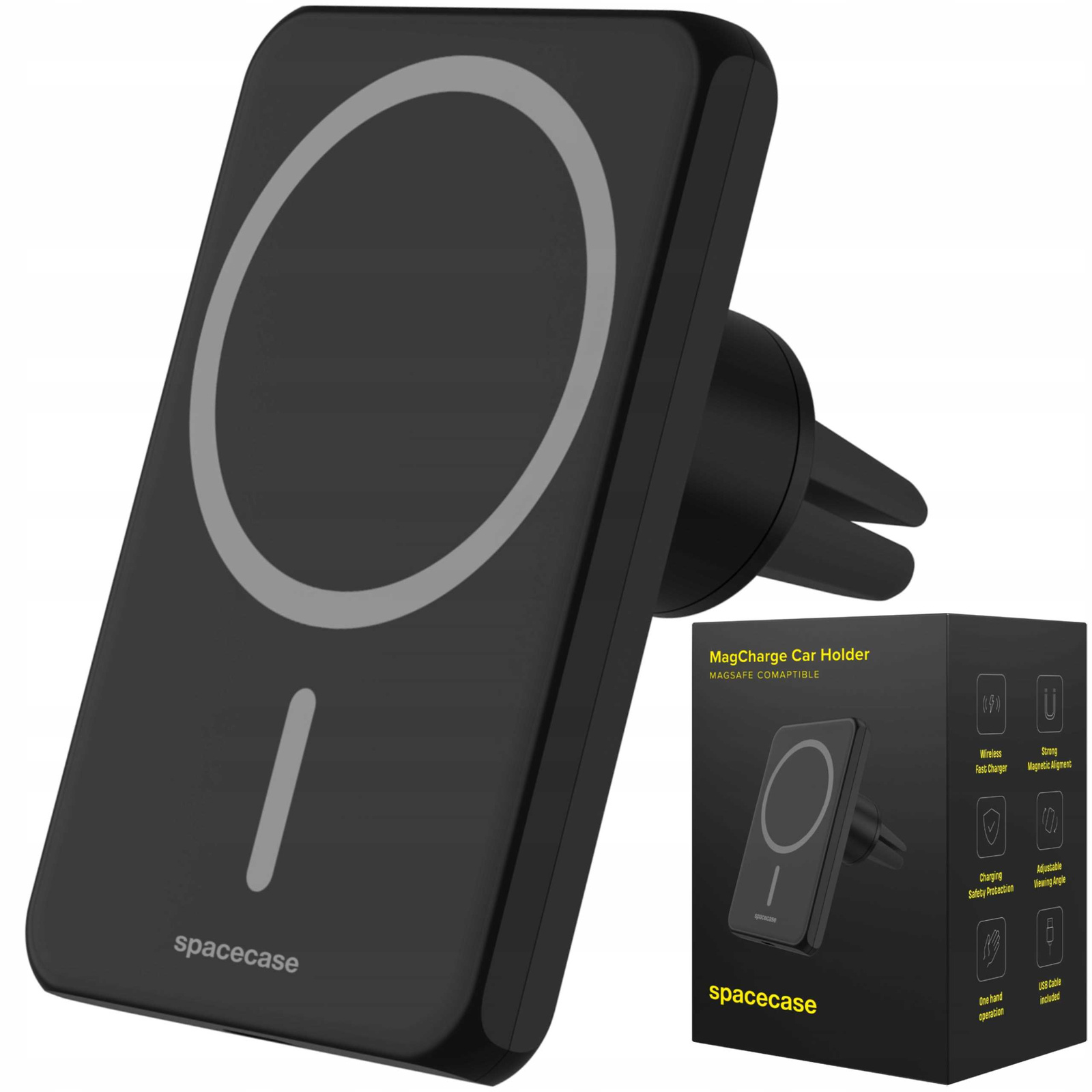 Spacecase Autolaadija MagCharge