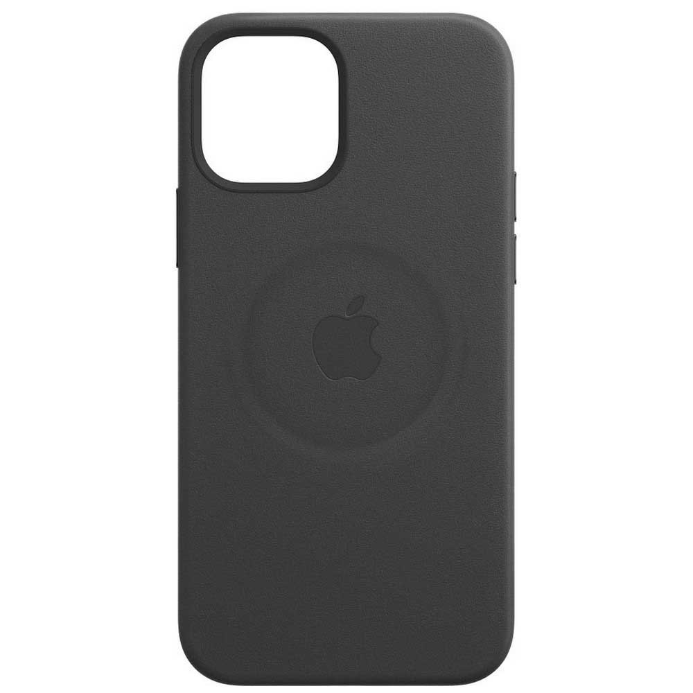 iPhone 12 mini Leather Case Black Originaal Ümbris