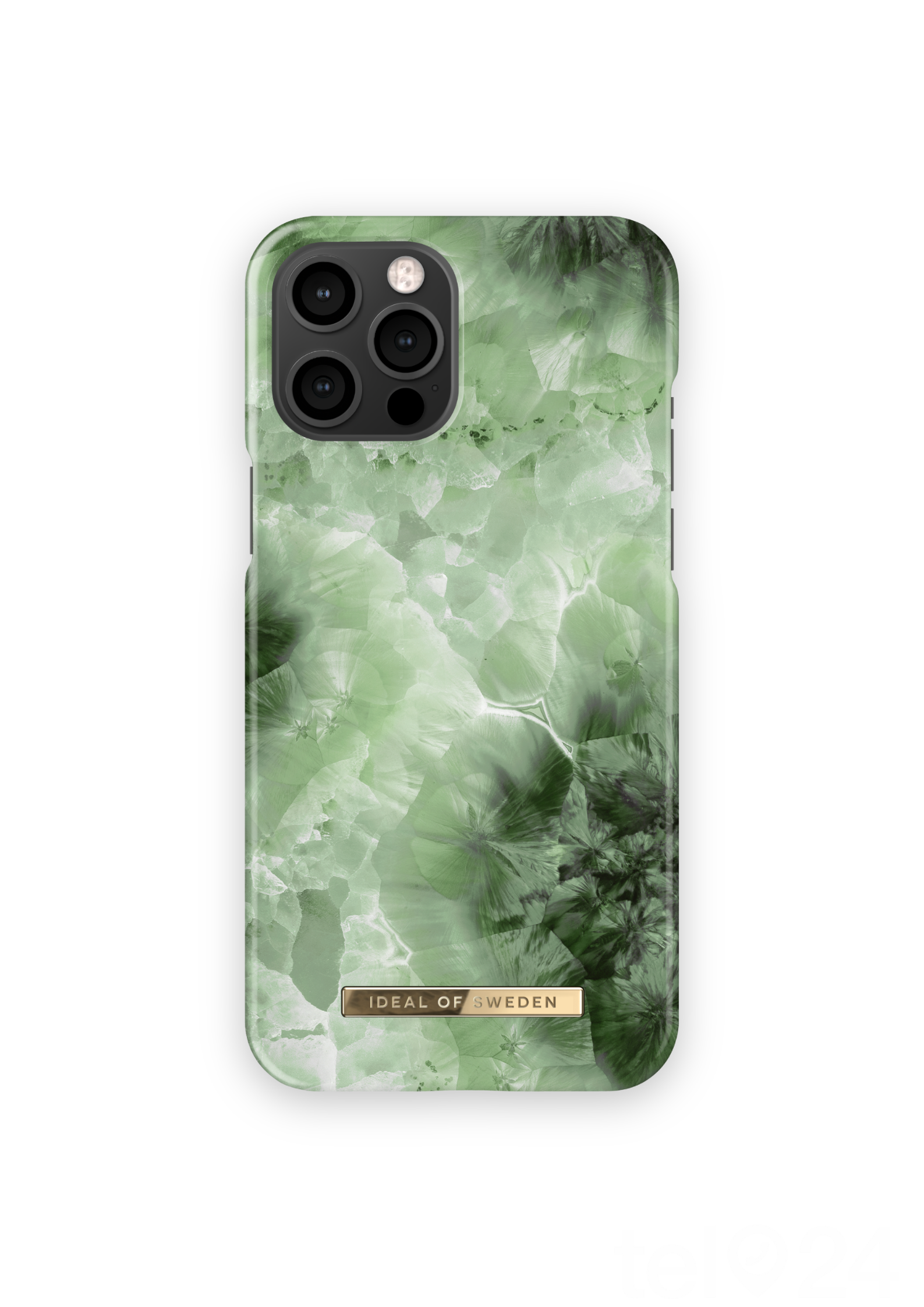 iDeal of Sweden iPhone 12 / iPhone 12 Pro ümbris Crystal Green Sky