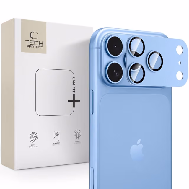 Kaamerakaitse iPhone 18 Pro Max Light Blue