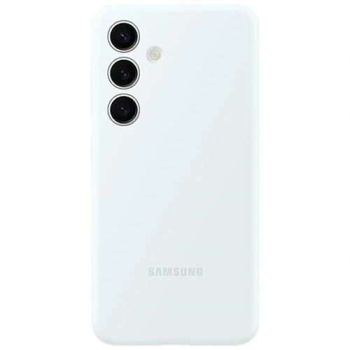 Galaxy S24 Silicone Case White Ümbris