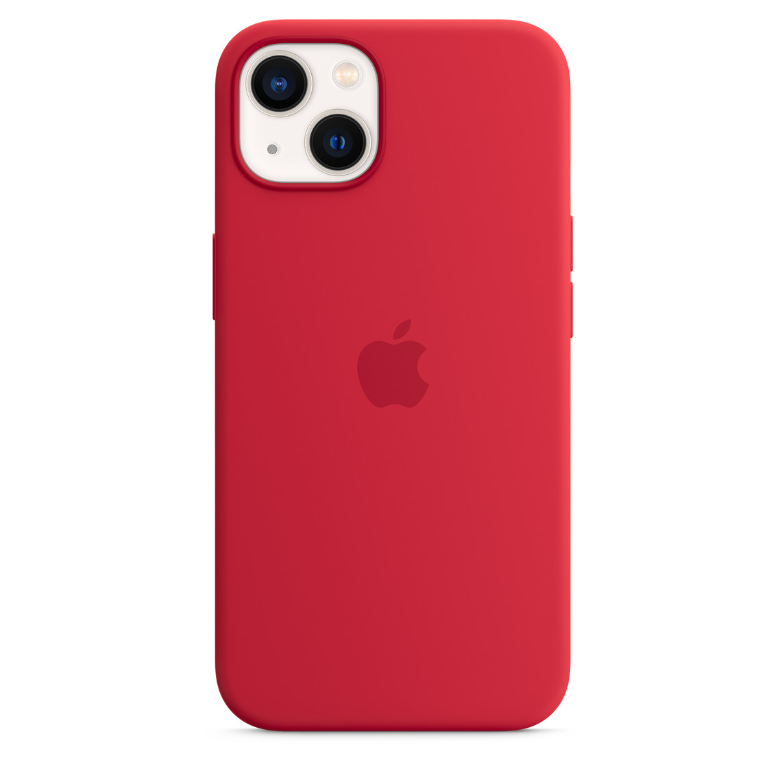 iPhone 13 Silicone Case Red Originaal Ümbris