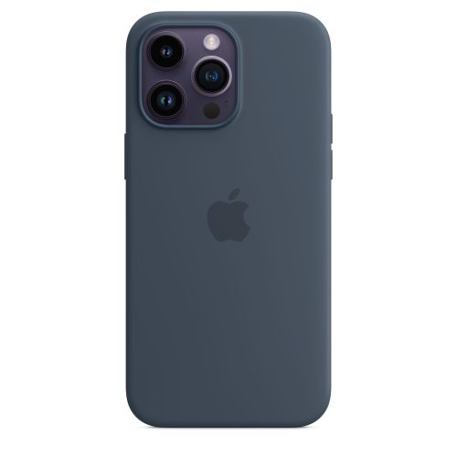 iPhone 14 Pro Max Silicone Case Storm Blue Originaal Ümbris