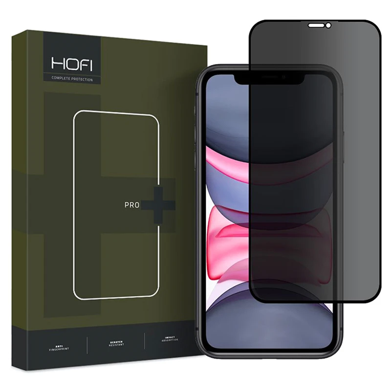 iPhone 11/XR Anti Spy Kaitseklaas HOFI