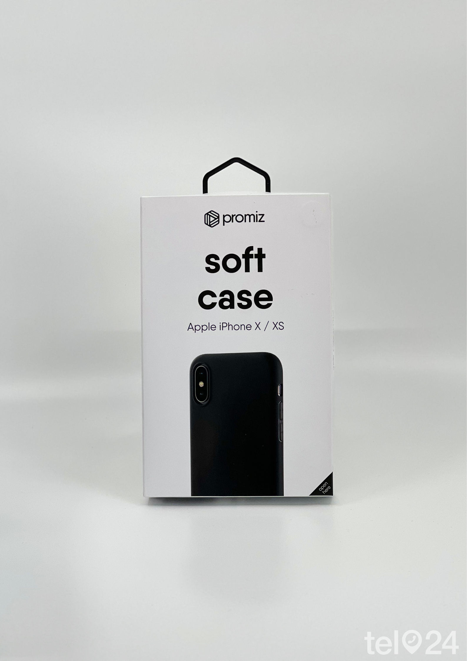 Promiz kaitseümbris iPhone X / iPhone XS Must