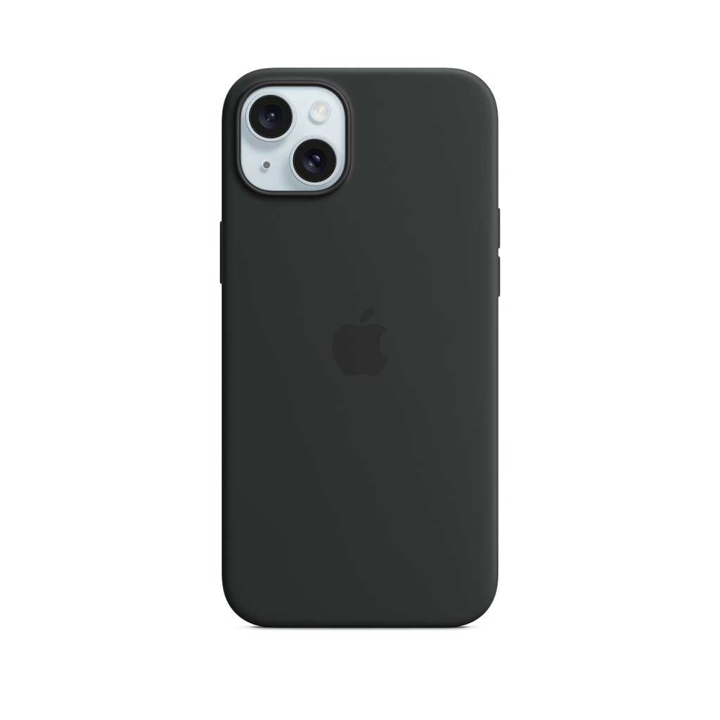 iPhone 15 Plus Silicone Case Black Originaal Ümbris