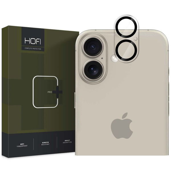 Kaamerakaitse iPhone 16 / iPhone 16 Plus Läbipaistev