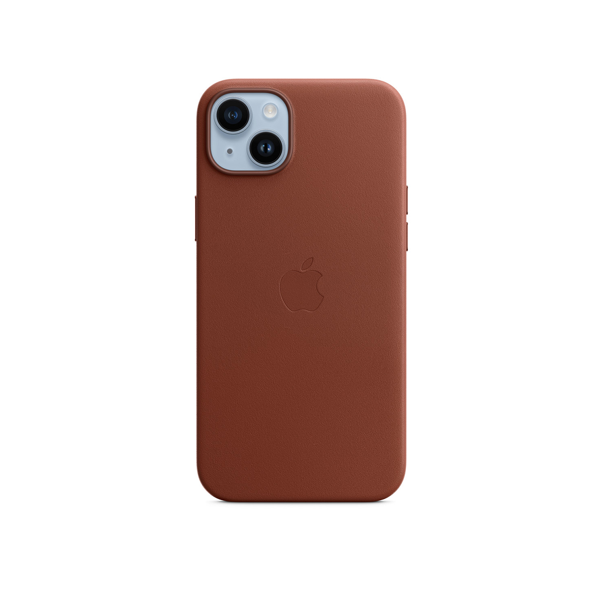 iPhone 14 Plus Leather Case Umber Originaal Ümbris